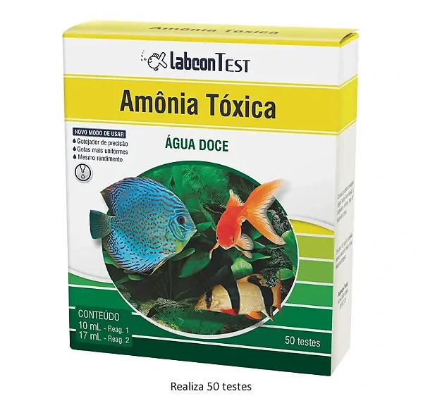 Labcon Test Amônia Tóxica Água Doce