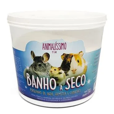 Banho a Seco para Hamster e Chinchila Animalíssimo 1 kg