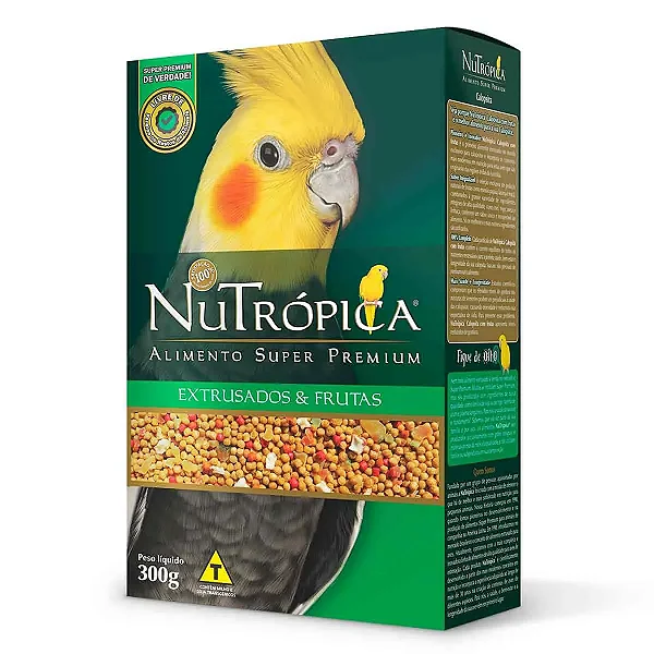 Nutrópica Calopsita com Frutas 300g