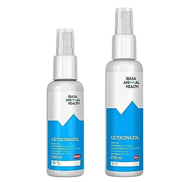 Spray Antifúngico Cetoconazol 2% - Ibasa