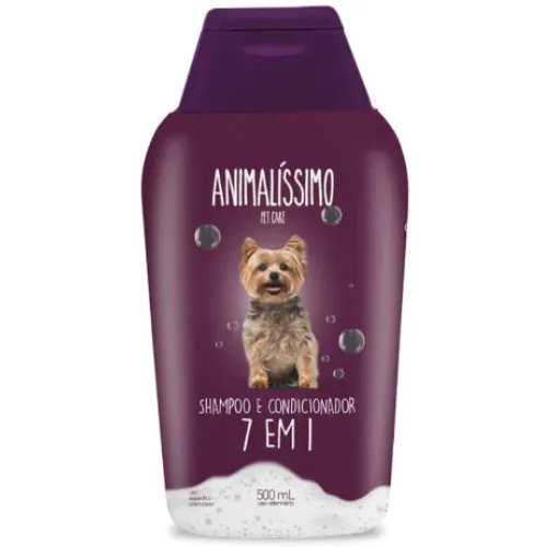 shampoo animalissimo 7x1 para caes