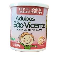Adubo Orgânico São Vicente Hortaliças em Vasos 300g