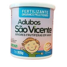 Adubo Orgânico São Vicente Árvores Frutíferas em Vasos 300g