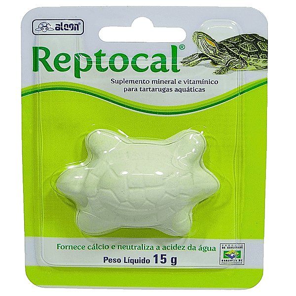 SUPLEMENTO MINERAL E VITAMINICO PARA TARTARUGAS AQUATICAS REPTOCAL 15g