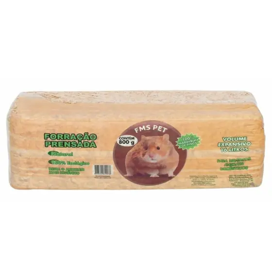 Forração Prensada Maravalha de Pinos - 800g