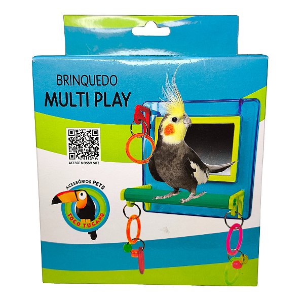 Brinquedo para calopsita, agapornis e periquitos Multi Play