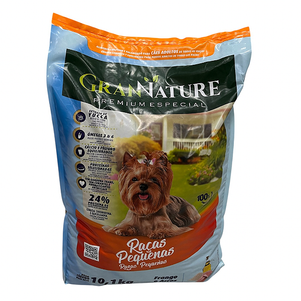 Gran Nature Premium Especial Raças Pequenas Frango e Arroz