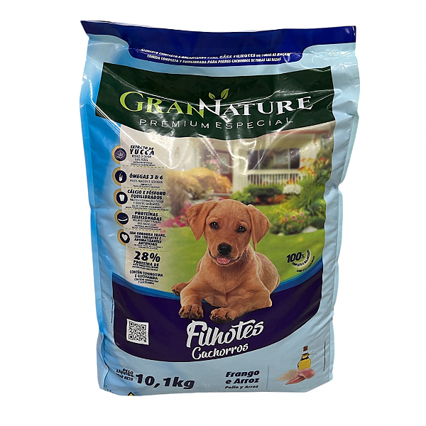 Gran Nature Premium Especial Filhotes Frango e Arroz