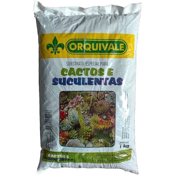 SUBSTRATO ESPECIAL PARA CACTOS E SUCULENTAS 1kg