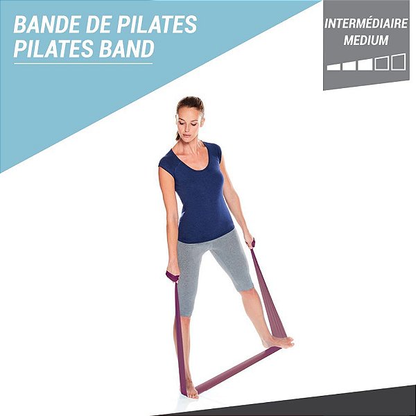 Faixa elástica (Pilates Band) nível médio