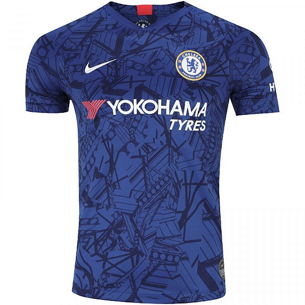 Camisa Chelsea I 2019 2020 Masculina