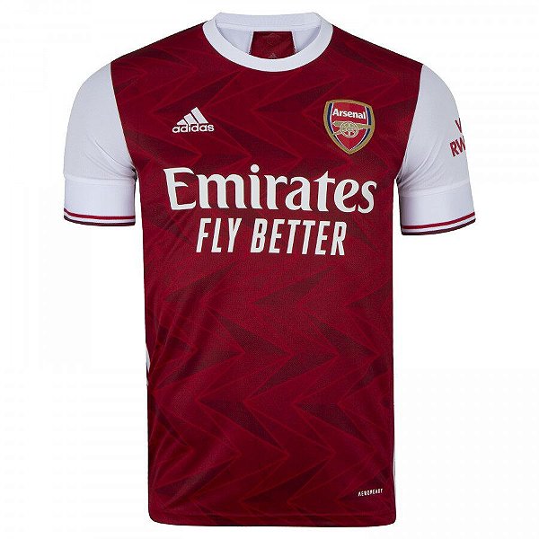 Camisa Arsenal I 2020 2021 Masculina
