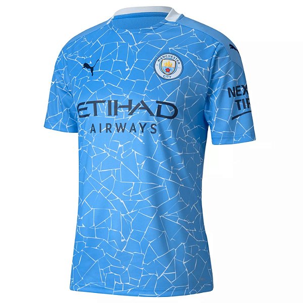 Camisa Manchester City I 2020 2021 Masculina