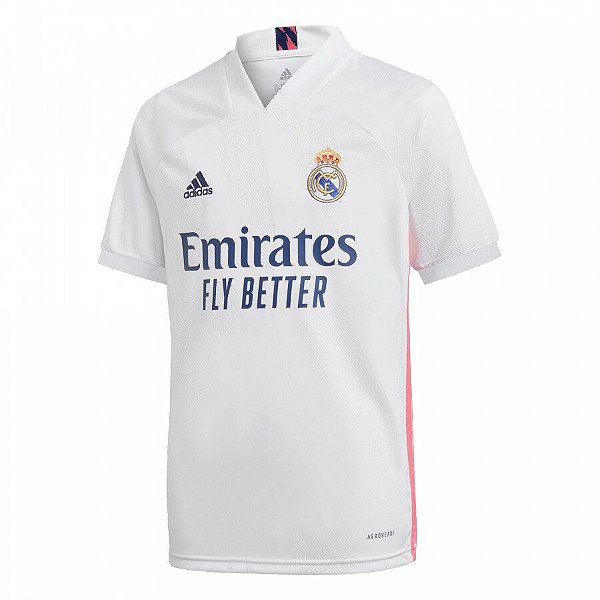 Camisa Real Madrid I 2020 2021 Masculina