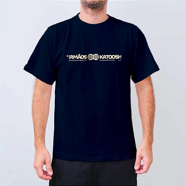 Camiseta Irmãos Katoosh Masculina | Azul Escuro