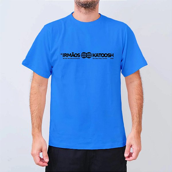 Camiseta Irmãos Katoosh Masculina | Azul Claro