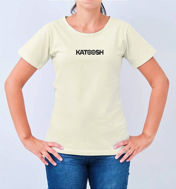 Camisa Baby Look Katoosh | Off-White-feminina