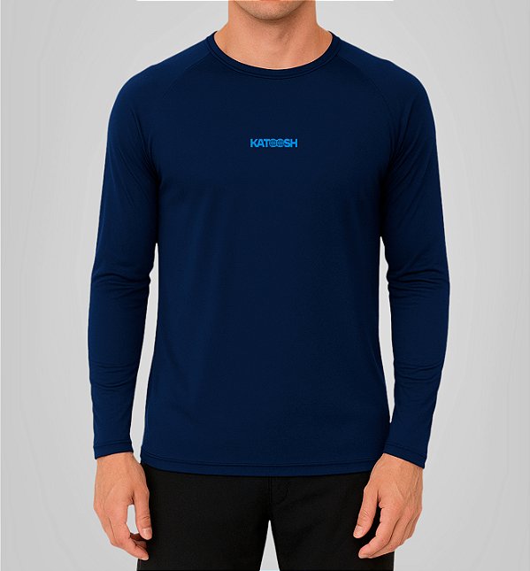 Camisa UV Manga Longa Katoosh Azul | UNISSEX
