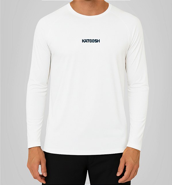 Camisa UV Manga Longa Katoosh Branca | UNISSEX