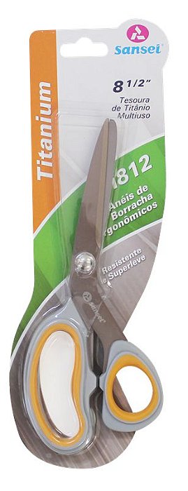 TI812 ID - TESOURA PROFISSIONAL DE TITANIO 8 1/2" 22CM