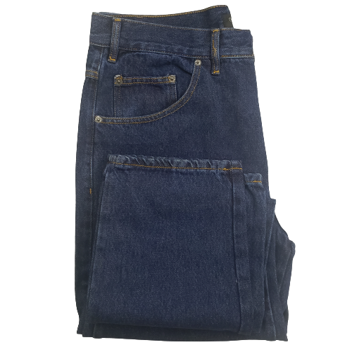 Calça Pierre Cardin clássica jeans azul de algodão