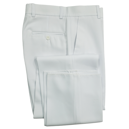 Calça branca masculina de gabardine, Ref: 1385-GB