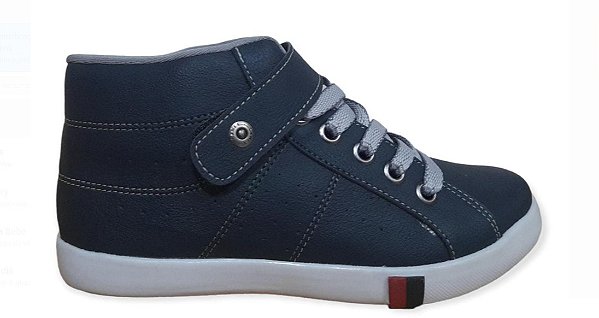 Bota Infantil Menino Cadarço Marinho Sames  6431
