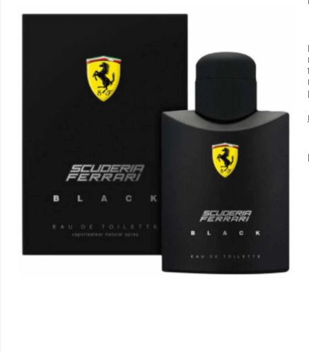 Ferrari Black Eau de Toilette - Perfume Masculino 125ml 10063680