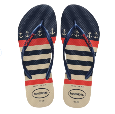 Chinelo Havaianas Slim Nautical 08191