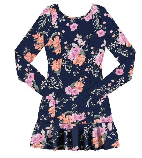 Vestido Inverno Infantil Lunender 60610