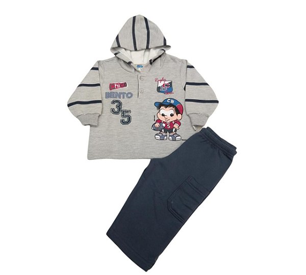Conjunto Moletom Brandili Chico Bento 51666