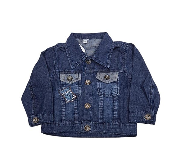 Jaqueta infantil jeans menino Gijo 104