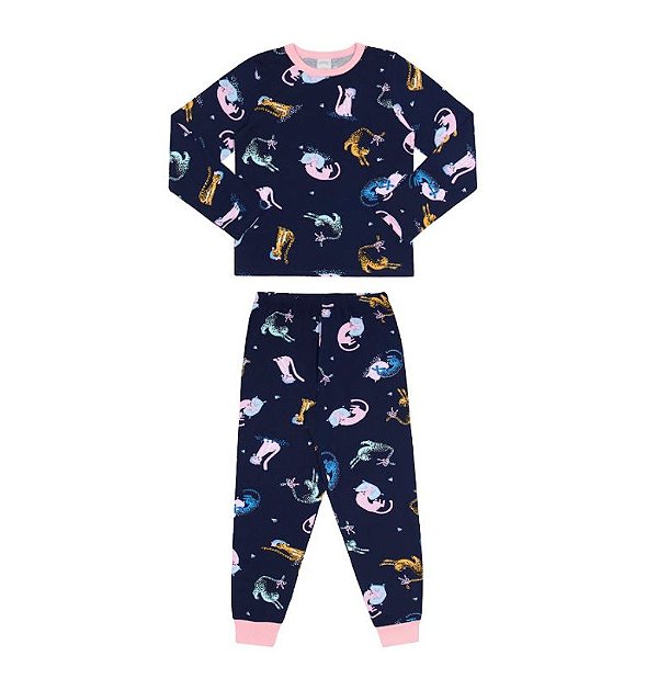 Pijama Infantil De Inverno alakazoo 16110