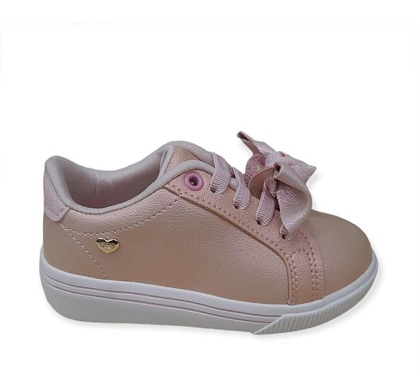 Tênis Infantil Menina Klin Laço 014333