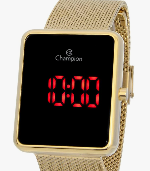 Relógio Feminino Condor Digital Led COMD1202AFS/4D Dourado