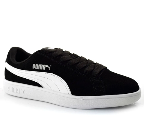 Tênis Puma Infantil Smash 2 Preto 386162