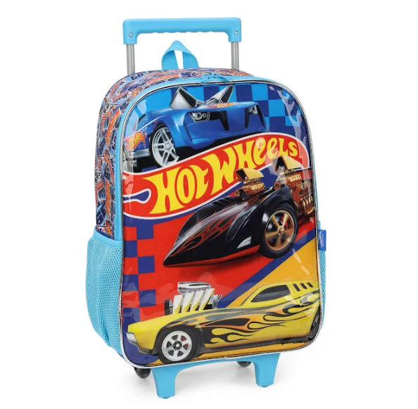 Mochila Escolar Rodinha Hot Wells ic39142hw
