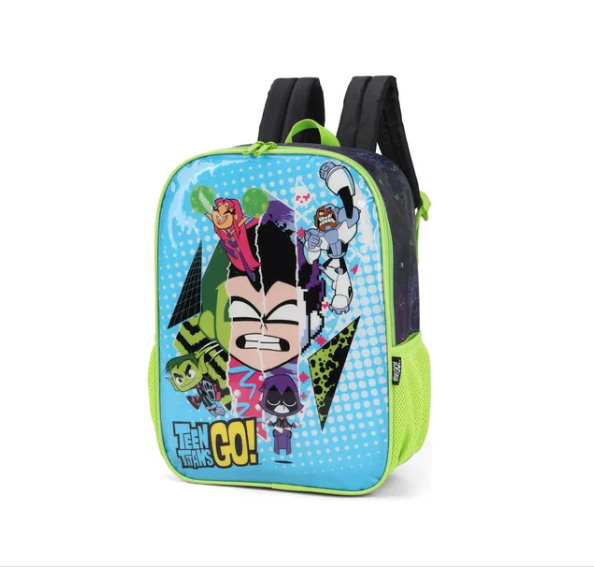 Mochila Escolar Infantil Jovens Titãs Em Ação IC39142HW