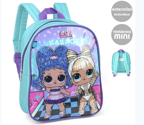 Mochila Infantil LoL Surprise IS374 - Luxcel