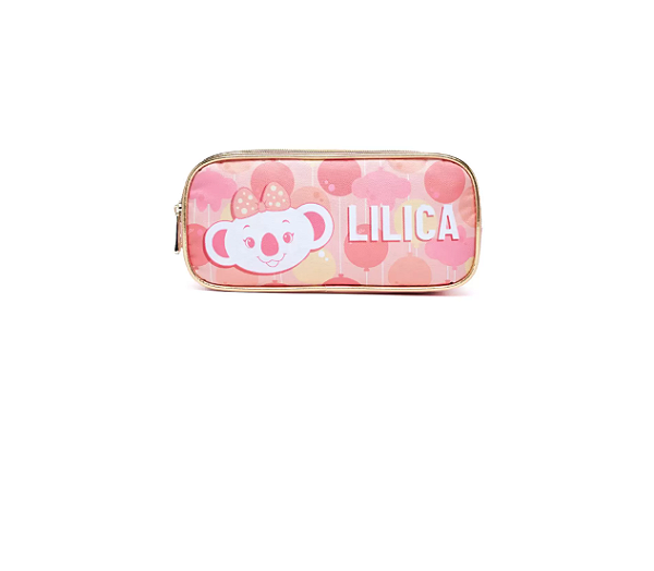 Estojo Lilica Ripilica Duplo Happy Days Brilhosa 98001302