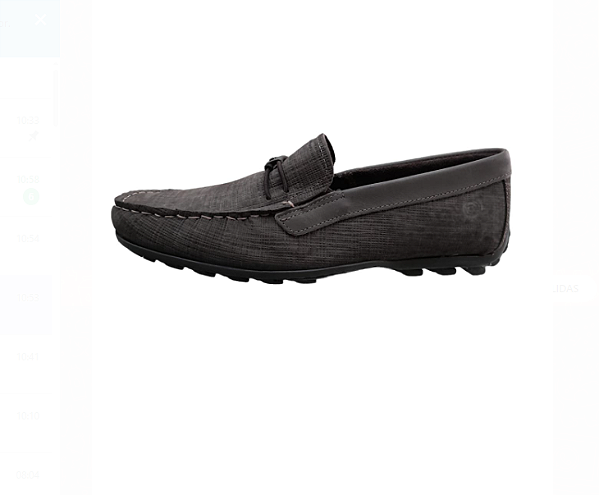 Mocassim Pegada Masculino em Couro 140920