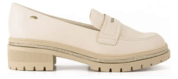 Sapato Feminino Mocassim Dakota Com Brilho G9801
