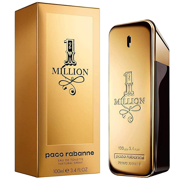One Million Paco Rabanne Eau de Toilette - Perfume Masculino 100ml