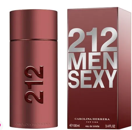 212 Sexy Men Carolina Herrera Eau de Toilette - Perfume Masculino 100ml
