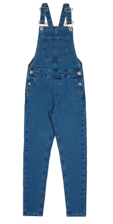 Jardineira Jeans Infantil com Elástano 20493