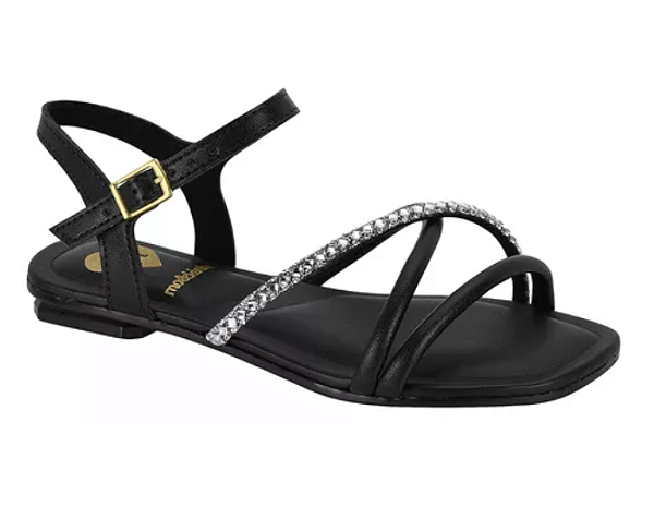 Sandália Molekinha 2354102 Strass