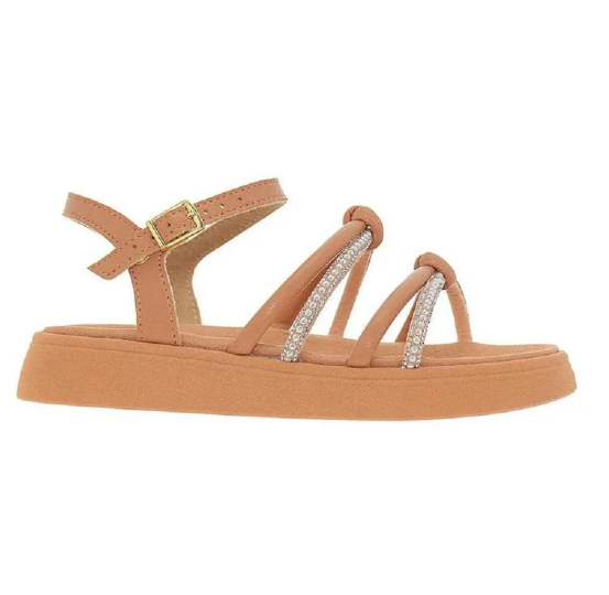 Sandália Infantil Molekinha 2358106 Strass Brilho