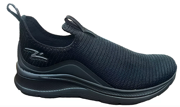 Tênis Adrun Flex Go-9816m-339-Preto/Chumbo