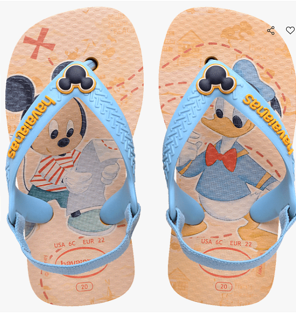 Chinelo Havaianas Baby Disney Classics 4137