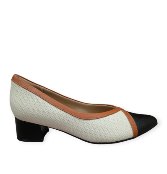 Sapato Piccadilly Scarpin Feminino Taci Salto Baixo 739063